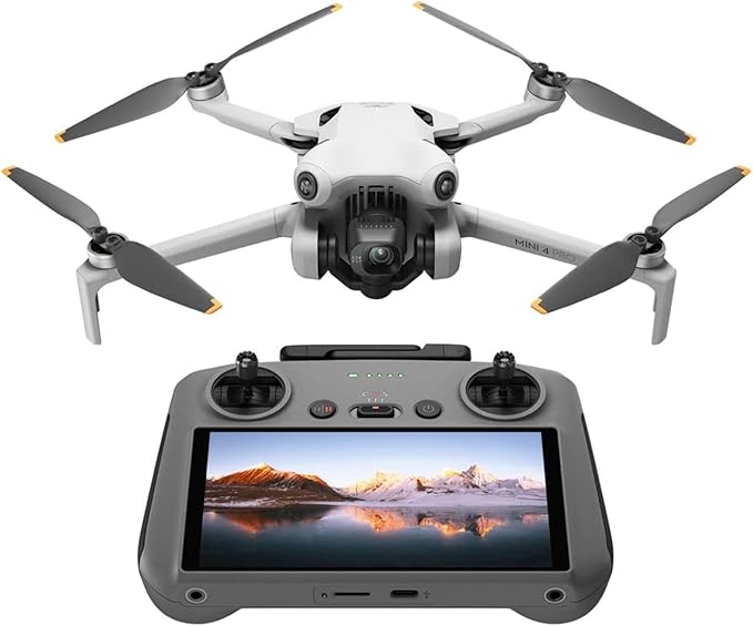 DJI Mini 4 Pro (DJI RC 2), Drones with Camera for Adults