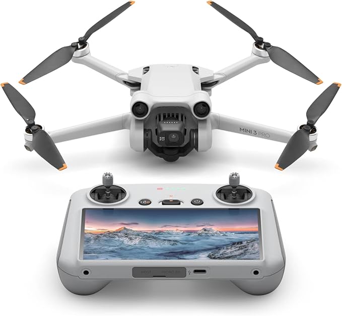 DJI Mini 3 Pro (DJI RC), Mini Drone with 4K Video