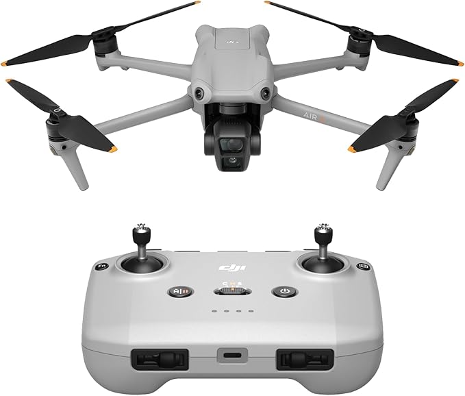 DJI Air 3 (DJI RC-N2), Drone with Medium Tele