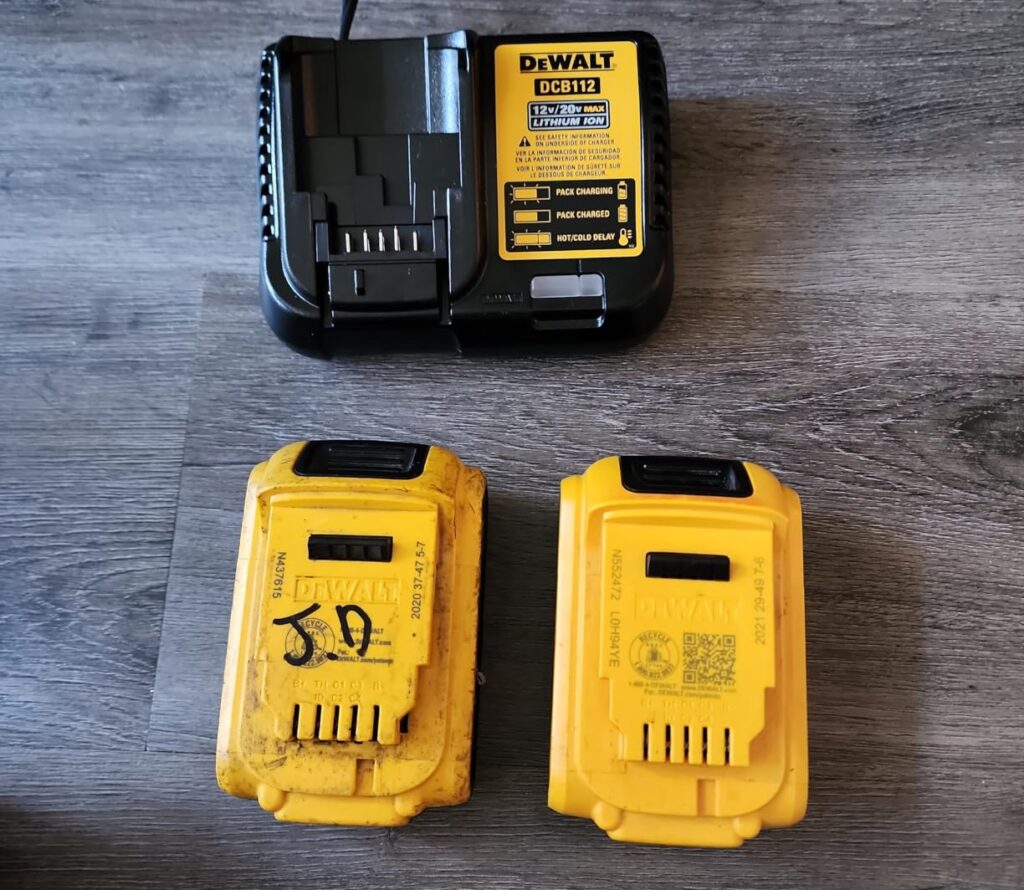 DeWalt DCB107 vs DCB112 comparison shows which charger delivers quicker power and better efficiency.