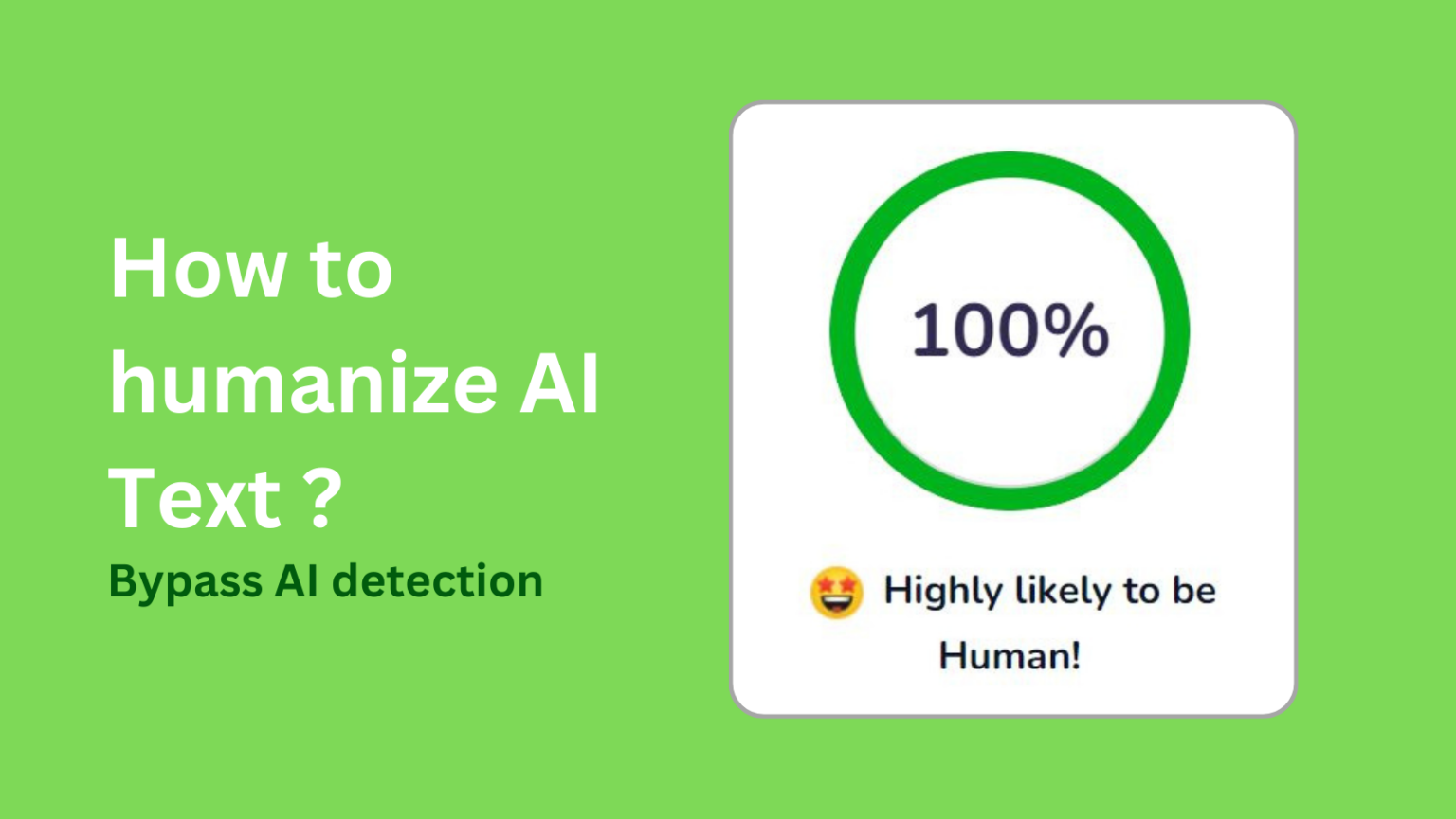 "How To Humanize AI Text? 5 Free Undetectable AI Tools" - Roboreachai