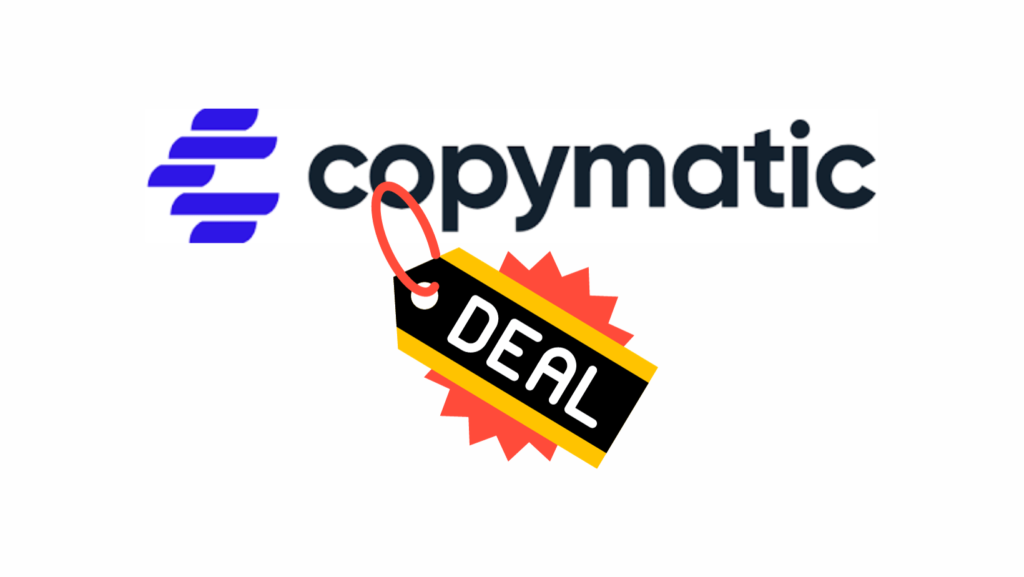 How to get copymatic lifetime deal?