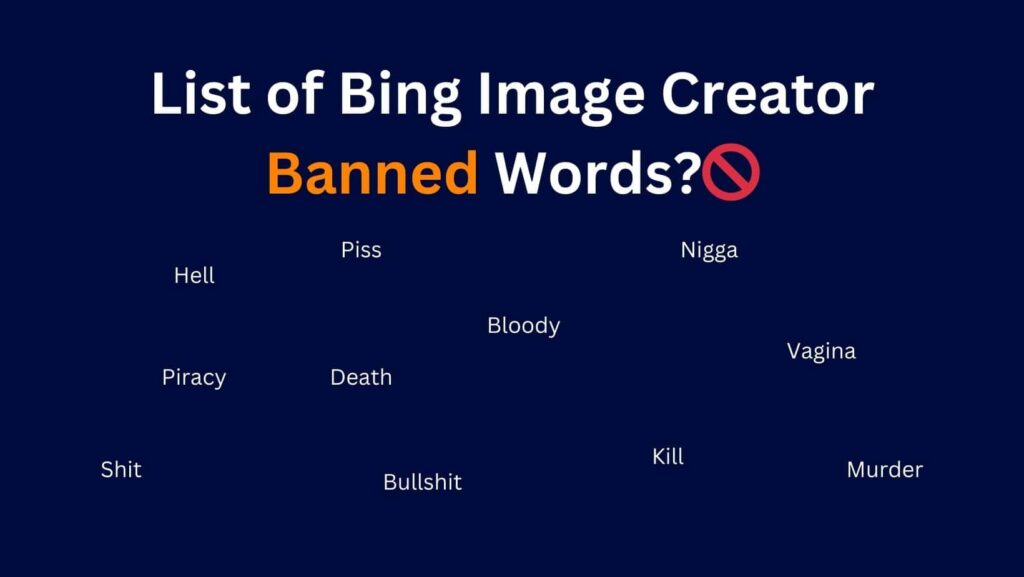 Cracking the Code: Secrets of Bing Image Creator Banned Words Exposed!