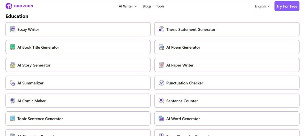 Toolzoon Review: A detailed look at the features and benefits of this cost-free alternative to premium AI writing assistants.