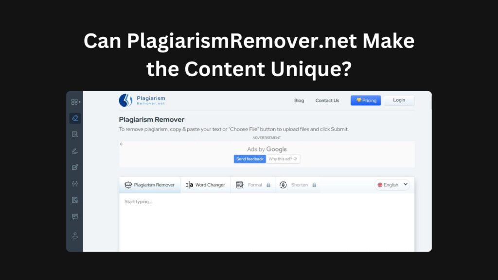 Ensure 100% unique content with PlagiarismRemover.net. Learn how this platform offers comprehensive solutions for plagiarism detection and removal.