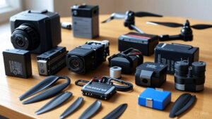 Learn about Drone Components like motors, cameras, and controllers in this easy guide. Perfect for beginners and drone enthusiasts!