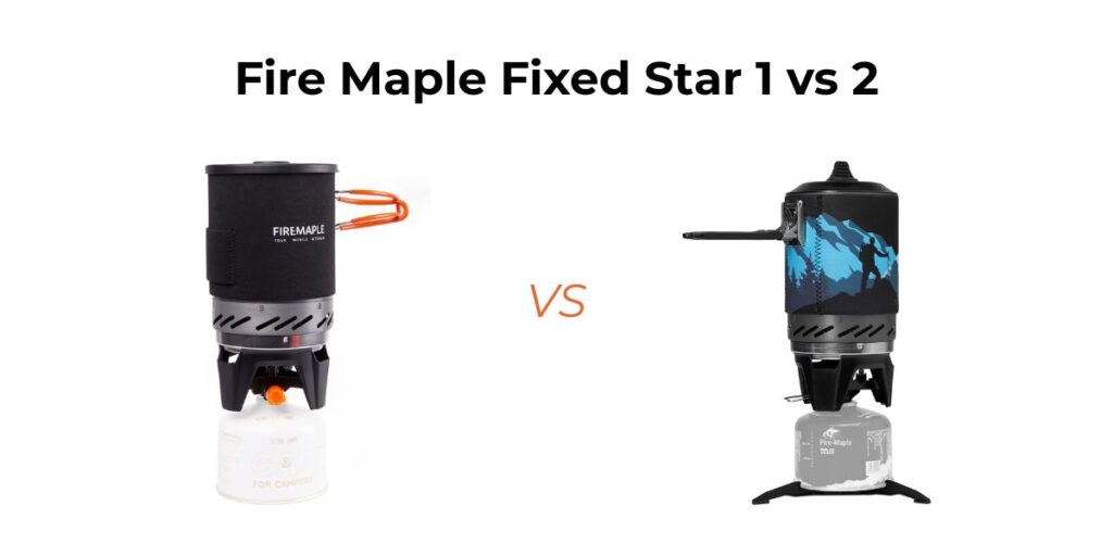 Fire Maple Fixed Star 1 vs 2 compared head-to-head. See weight, boil time, fuel efficiency, and which stove is better for camping.