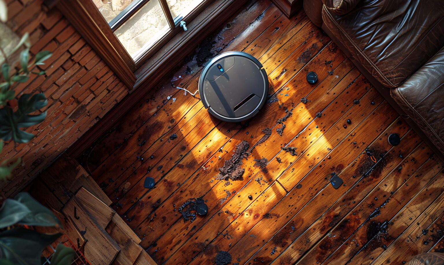 Budget-friendly Robot Vacuum Cleaner delivering powerful cleaning performance.